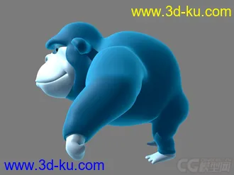 3D打印模型猩猩的图片