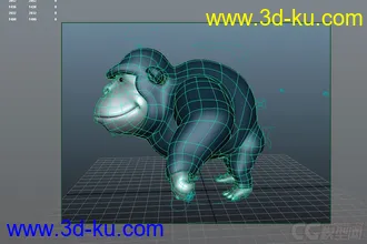 3D打印模型猩猩的图片