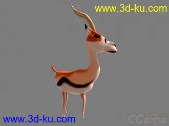 3D打印模型藏羚羊的图片