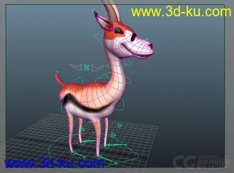 3D打印模型藏羚羊的图片
