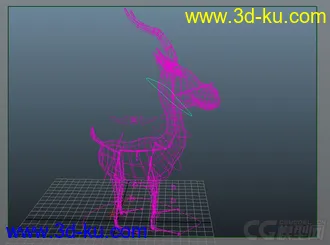 3D打印模型藏羚羊的图片