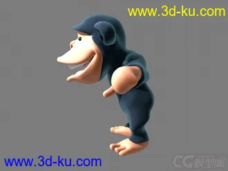 3D打印模型猴子的图片