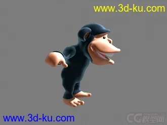 3D打印模型猴子的图片