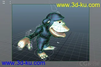 3D打印模型猴子的图片
