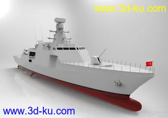 3D打印模型伊斯坦布尔轮船-的图片