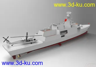 3D打印模型伊斯坦布尔轮船-的图片