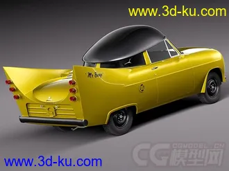 3D打印模型卡通汽车，卡通轿车，轿车，汽车，喜欢带走的图片