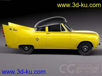 3D打印模型卡通汽车，卡通轿车，轿车，汽车，喜欢带走的图片