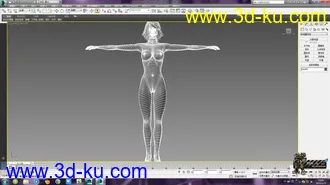 3D打印模型基础萌女的图片