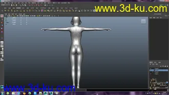 3D打印模型基础萌女的图片