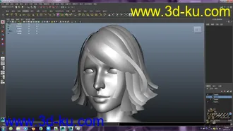 3D打印模型基础萌女的图片