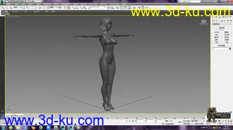3D打印模型基础萌女的图片