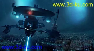 3D打印模型太空机械人，机器人，机械手，轴承臂的图片