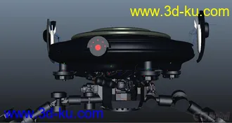 3D打印模型太空机械人，机器人，机械手，轴承臂的图片