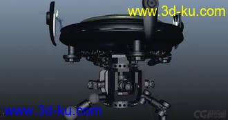 3D打印模型太空机械人，机器人，机械手，轴承臂的图片