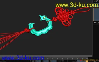 3D打印模型liujuan-中国结的图片