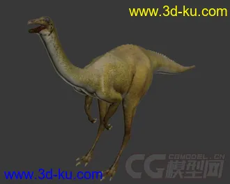 一只恐龙模型的图片