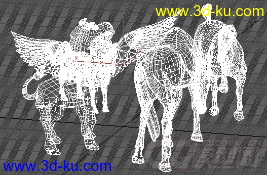 一群马匹模型的图片1