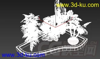 一个假山模型的图片