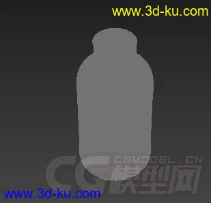 桌面装饰品 一个瓶子模型的图片