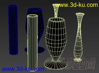 装饰物品 玻璃瓶 瓷瓶模型的图片