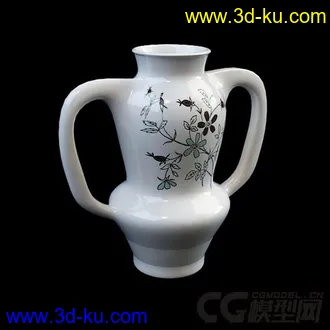 装饰品 瓷瓶模型的图片