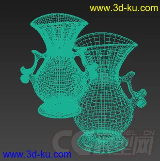 装饰品 一个花瓶模型的图片