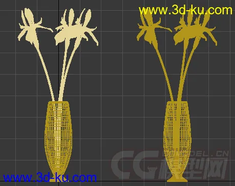 玻璃花瓶模型的图片2