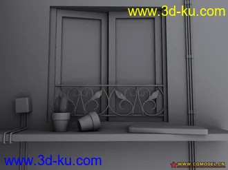 3D打印模型窗 贴图作品的图片