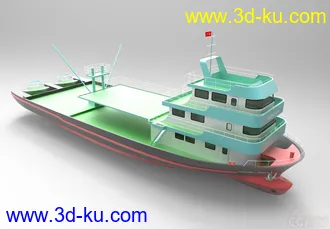 3D打印模型土耳其捕鱼船的图片
