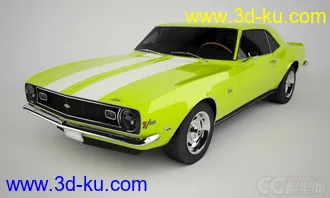 3D打印模型Chevrolet Camaro 1967 Z28的图片