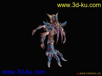 3D打印模型几个怪物的图片