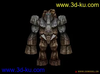 3D打印模型几个怪物的图片
