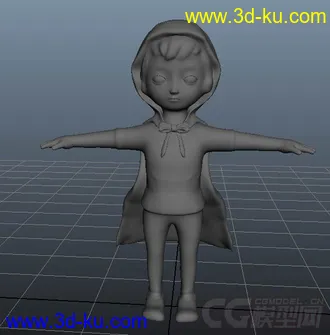 3D打印模型小女孩的图片