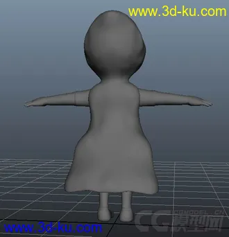 3D打印模型小女孩的图片