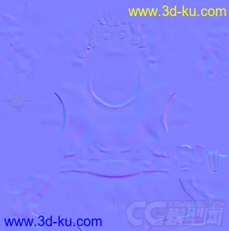 3D打印模型小女孩的图片