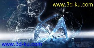 3D打印模型序厅水流装置艺术的图片