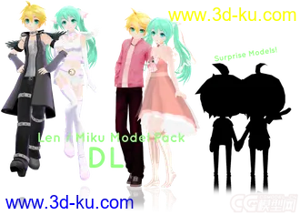 【MMD模型】480+ Watchers Gift!的图片