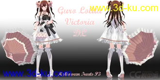 【MMD模型】Halloween Treats Part 3:. Guro Lolita Victoria的图片