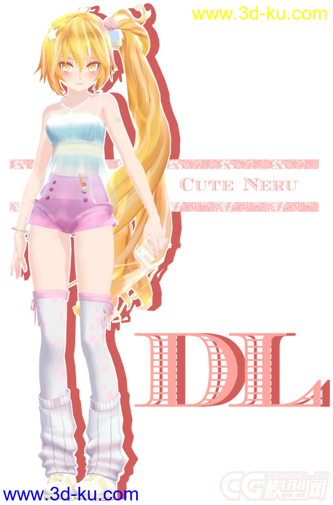 【MMD模型】TDA Cute Neru DL的图片1