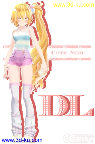 【MMD模型】TDA Cute Neru DL的图片
