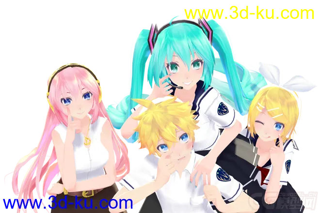 【MMD模型】Kocchi Muite Baby !! +Dl的图片1