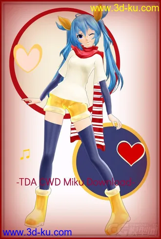 【MMD模型】TDA Common World Domination Miku +dl的图片