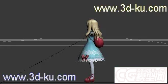 3D打印模型小萝莉来了的图片