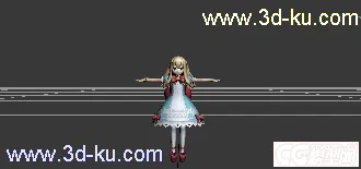 3D打印模型小萝莉来了的图片