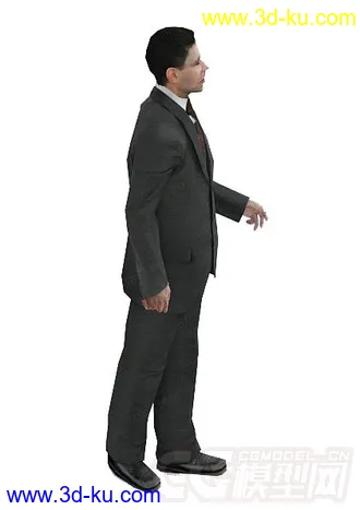 3D打印模型男人走的图片