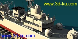 3D打印模型精模--洛阳号导弹护卫舰的图片