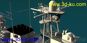 3D打印模型精模--洛阳号导弹护卫舰的图片