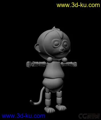 3D打印模型雷赛猴的图片
