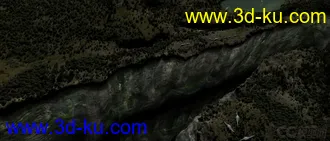 3D打印模型恐龙世界 原始森林 森林 原始 山 大山的图片